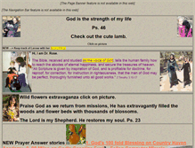 Tablet Screenshot of illustratedbible.net